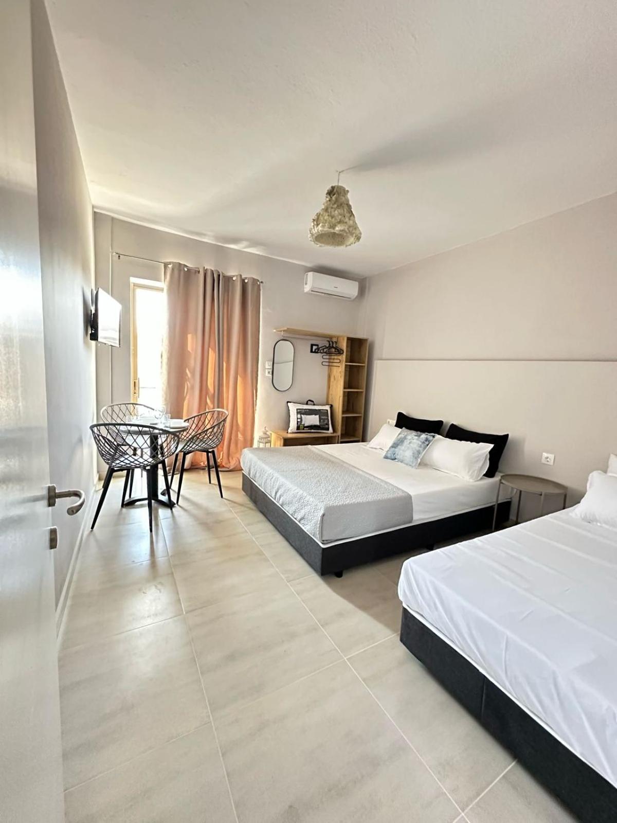 Room Nine 9 Beachfront Apartments Nea Kallikrateia Kültér fotó
